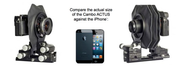 Cambo ACTUS iPhone