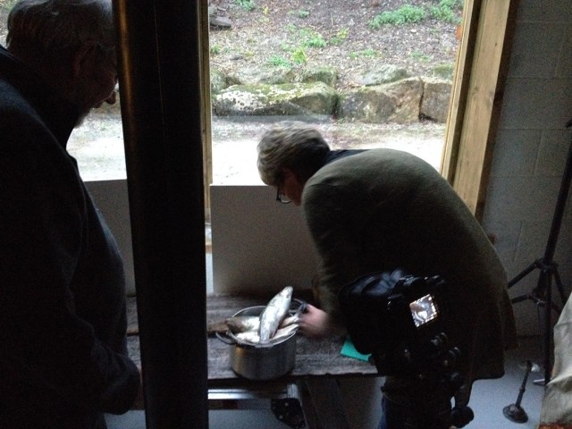 Cambo ACTUS - Setting up the Fish shot ©CamboUK