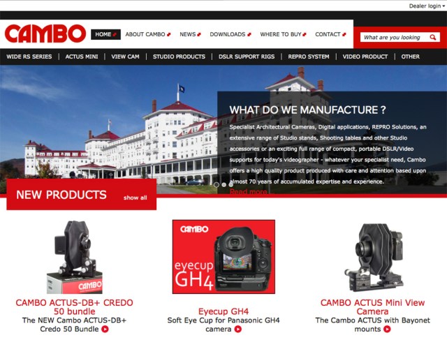 Cambo Website