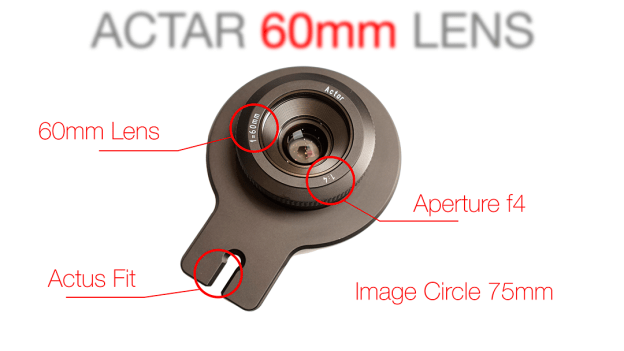 actar 60mm lens