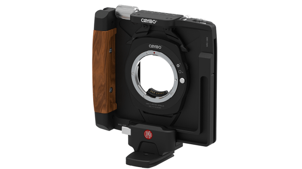 Cambo Canon Lens Mount fitted to the Wide RS