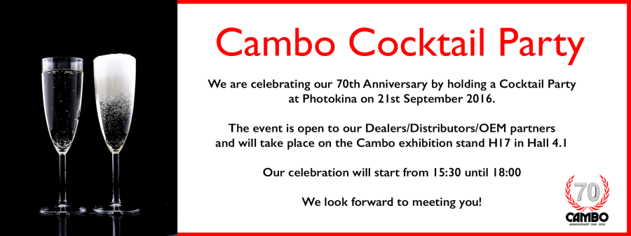 Cambo Photokina Cocktails