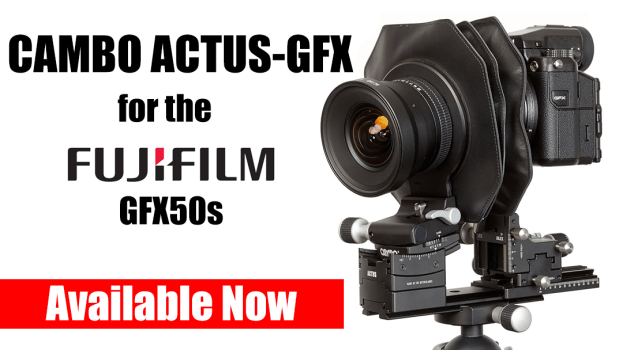 cambo actus gfx fuji gfx50s